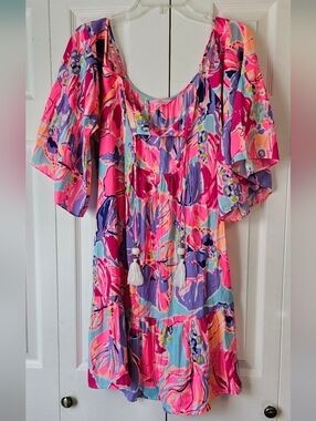 Lilly Pulitzer Alanna Off-Shoulder Dress